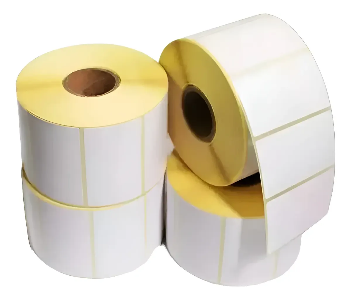 80 Rollos Etiquetas Termico 55x44 Balanzas
