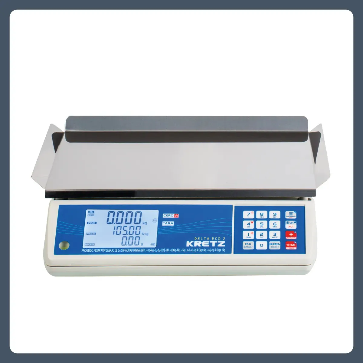 Balanza Delta Eco 15 kg